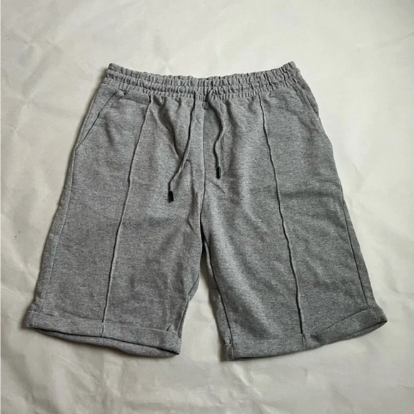 Koton Shorts Womens XL  Gray Stretch Adjustable Waist Soft Comfort Active NWOT - Picture 1 of 6